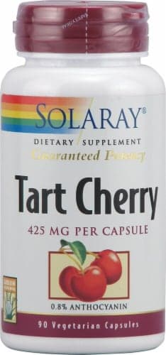 Solaray Tart Cherry Fruit Extract Vegetarian Capsules