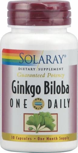 Solaray Ginkgo Biloba Capsules