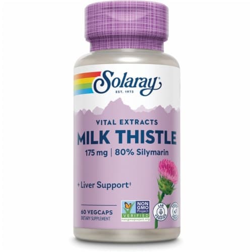Solaray Milk Thistle Extract 60 Veg Caps