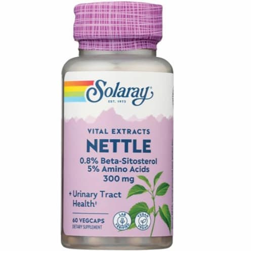 Solaray Vital Extracts Nettle 60 Veg Caps