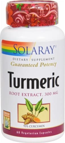 Solaray Turmeric Root Extract Vegetarian Capsules