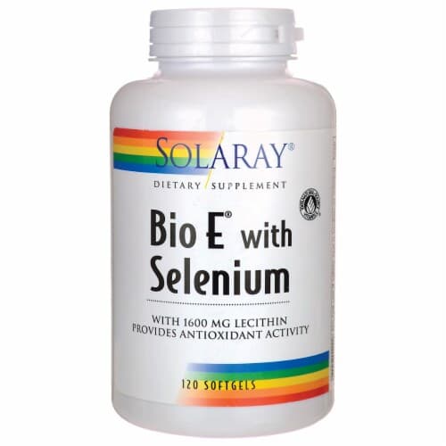 Solaray Bio E With Selenium 120 Sgels