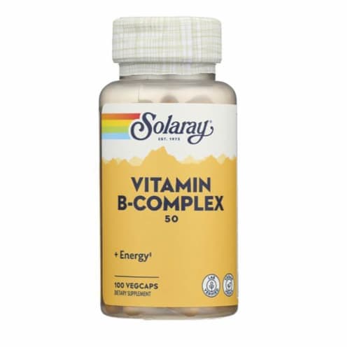 Solaray Vitamin B-Complex 50 100 Veg Caps