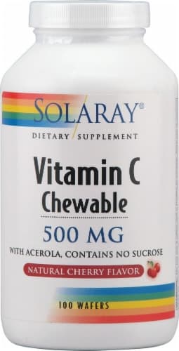 Solaray  Vitamin C Chewable   Natural Cherry