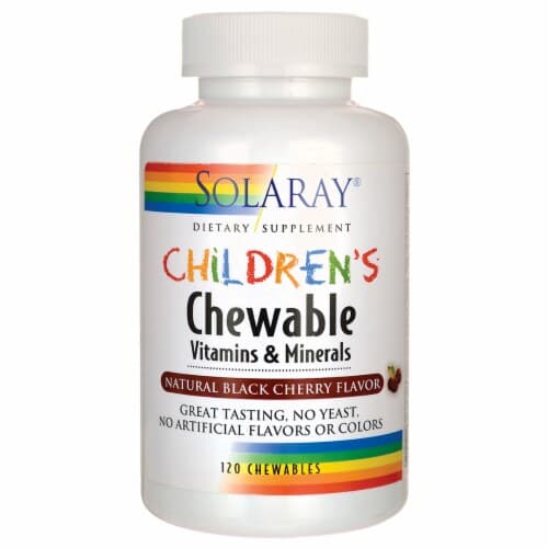 Solaray Children'S Chewable - Black Cherry 120 Chwbls