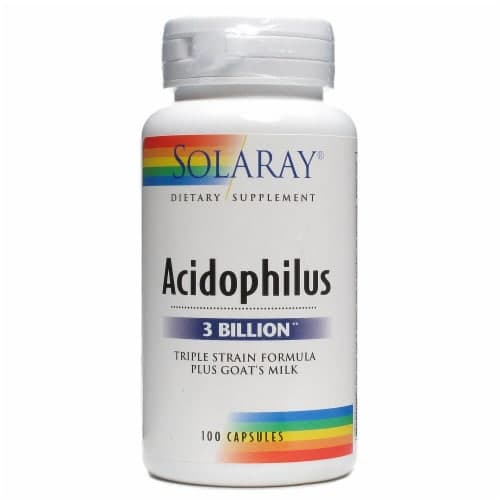 Solaray Acidophilus Plus Goat'S Milk Capsules