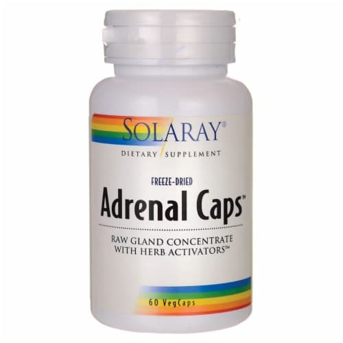 Solaray Adrenal Caps 60 Caps