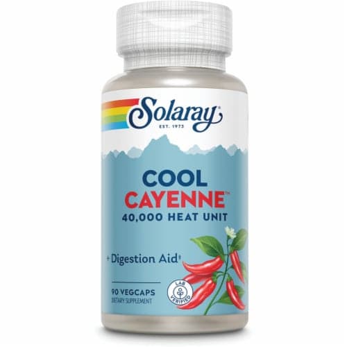 Solaray Cool Cayenne 90 Caps