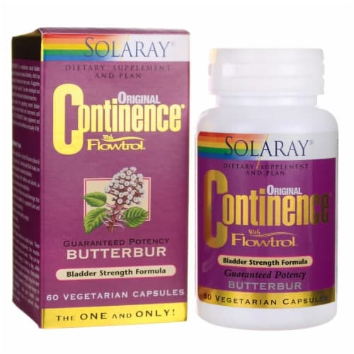 Solaray Original Continence With Flowtrol 60 Veg Caps