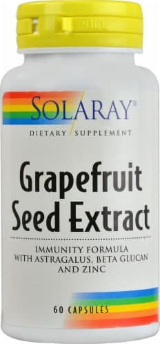 Solaray Grapefruit Seed Extract Immunity Formula Capsules
