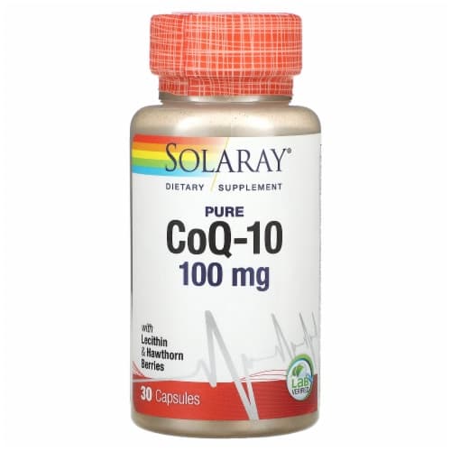 Solaray Pure Coq10 - 30 Capsules