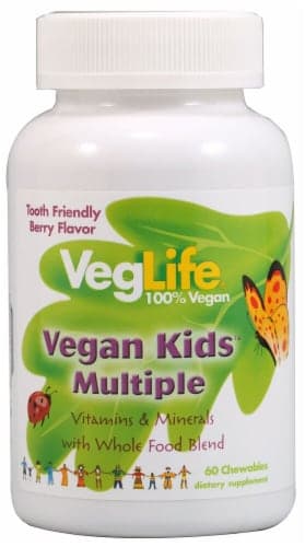 Veglife Vegan Kids Multiple Berry Chewables