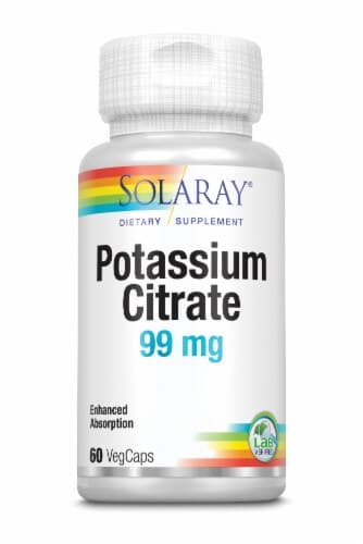 Solaray Potassium Citrate Vegcaps