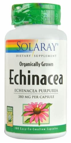 Solaray Organic Echinacea Capsules