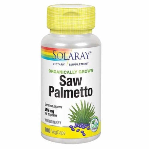 Solaray Organically Grown Saw Palmetto Veg Caps