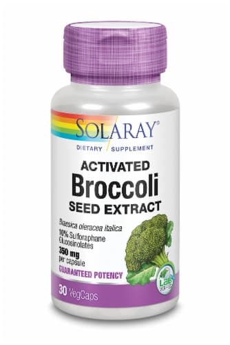Solaray Activated Broccoli Seed Extract Vegcaps