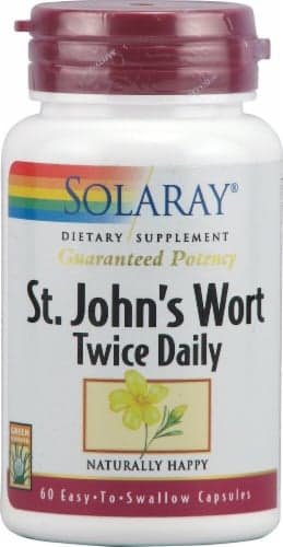 Solaray St John'S Wort Twice Daily Capsules