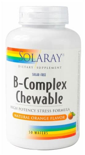 Solaray  B-Complex Chewable   Natural Orange