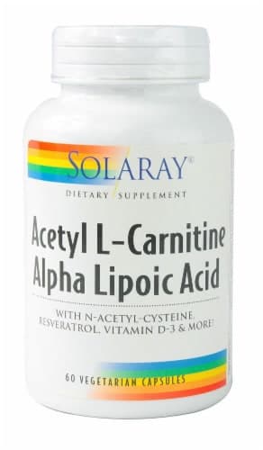 Solaray  Aceteyl L-Carnitine Alpha Lipoic Acid