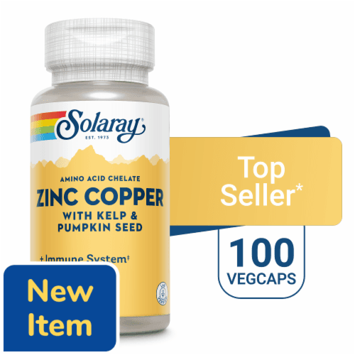Solaray Zinc Copper Dietary Supplements