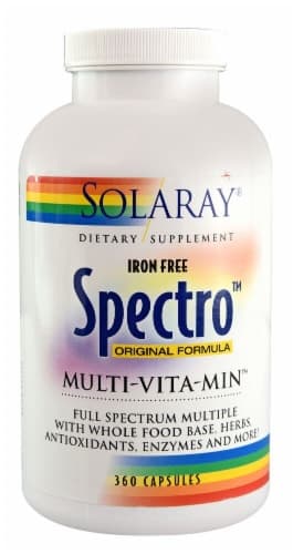 Solaray  Spectro Multi-Vita-Min Iron Free Original Formula