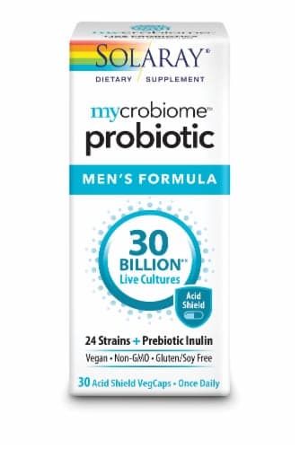 Solaray Mycrobiome Probiotic Men'S Formula Vegcaps