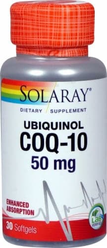 Solaray  Ubiquinol Coq-10 Dietary Supplement