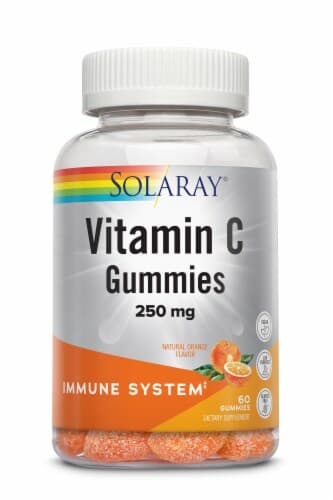 Solaray Vitamin C Orange Flavor Gummies