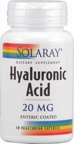 Solaray Hyaluronic Acid Vegetarian Capsules