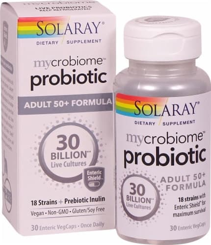 Solaray  Mycrobiome Probiotic Adult 50 Plus Formula