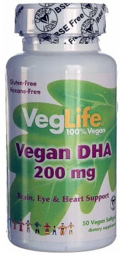 Veglife Vegan Dha Softgels