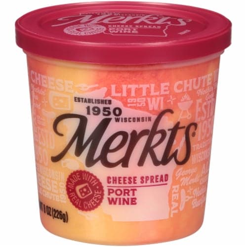 Merkts Port Wine Spreadable Cheese