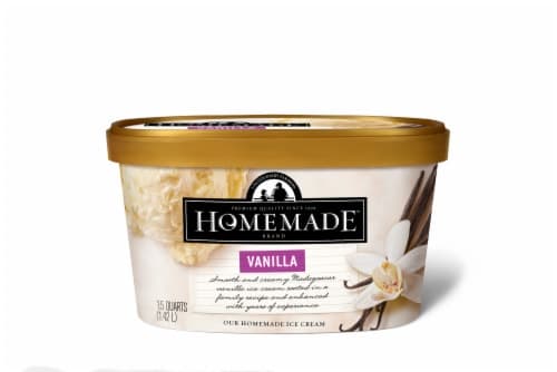 Homemade Brand Vanilla Ice Cream Tub