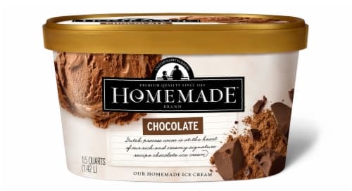 Homemade Brand Chocolate Ice Cream Tub