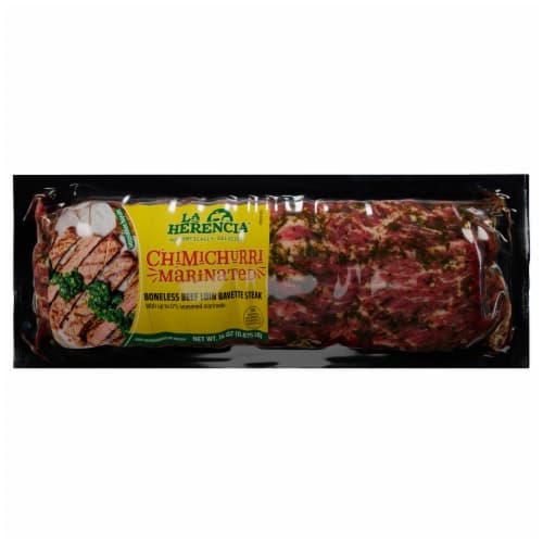 La Herencia Chimichurri Boneless Beef Loin Flap Meat Steak