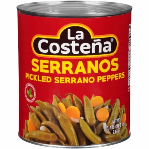 La Costena Pickled Serrano Peppers