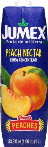 Jumex Nectar From Concentrate Peach Carton