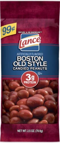 Lance Candied Peanuts, Boston Old Style