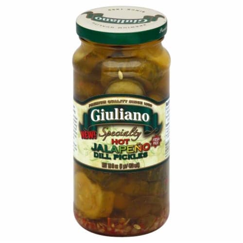 Giuliano Pickles, Dill, Jalapeno, Hot