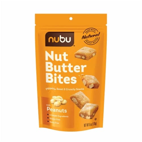 Nubu Nut Butter Peanut Bites