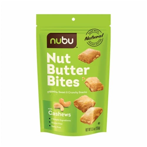 Nubu Nut Butter Cashew Bites