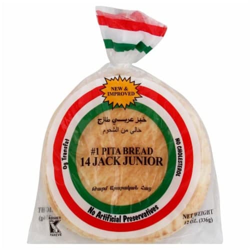The Boujee Baker Original Pita Bread White