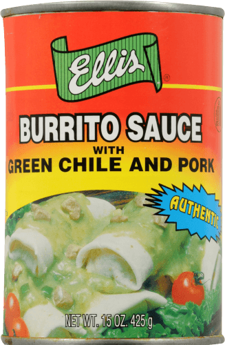 Ellis Burrito Sauce With Green Chile And Pork