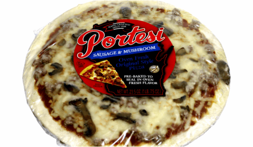 Portesi Original Style Sausage & Mushroom Pizza