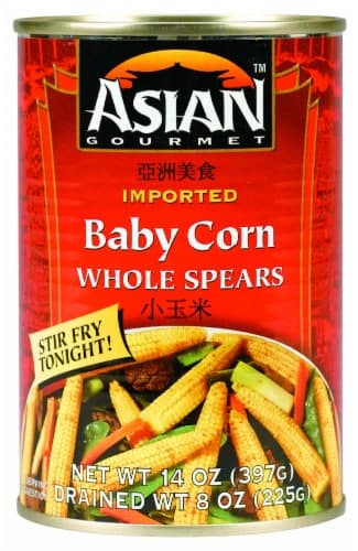 Asian Gourmet Imported Baby Corn Whole Spears