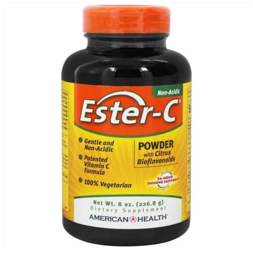 American Health Ester-C Powder With Citrus Bioflavonoids Vegetarian Supplement