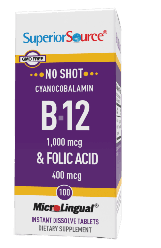 Superior Source No Shot B-12 & Folic Acid