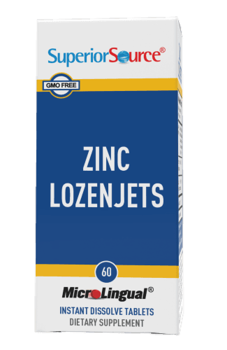 Superior Source Zinc Lozenjets Dissolving