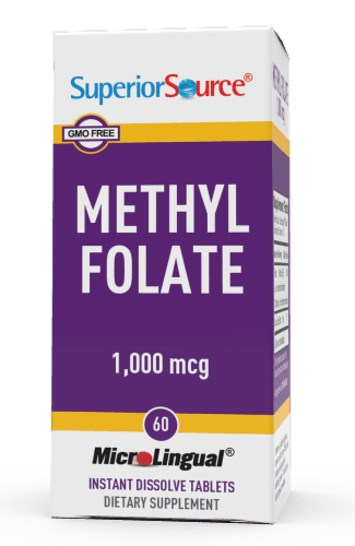 Superior Source Methylfolate Instant Dissolve Tablets 1000Mcg