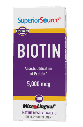 Superior Source Biotin Tablets 5000Mcg
